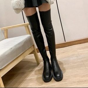 Zara over the knee boots